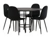 Conjunto para refeições Dallas 3424 (Preto)