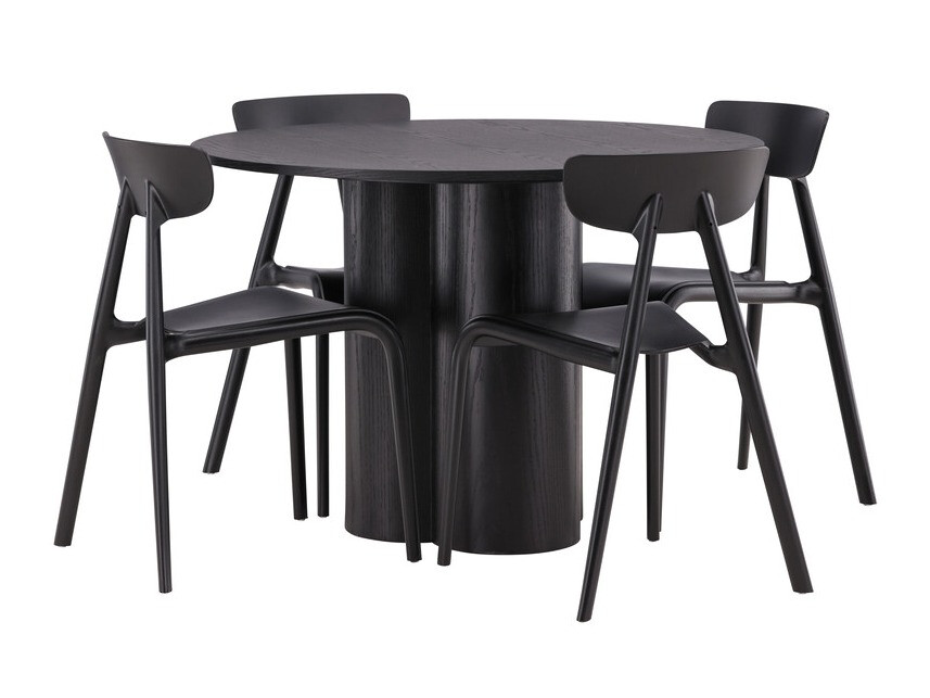Conjunto para refeições Dallas 3436 (Preto)