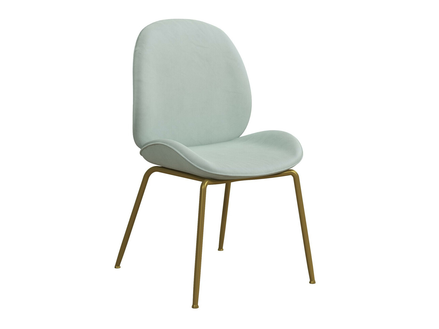 Cadeira Tulsa 517 (Latão + Verde empoeirado)