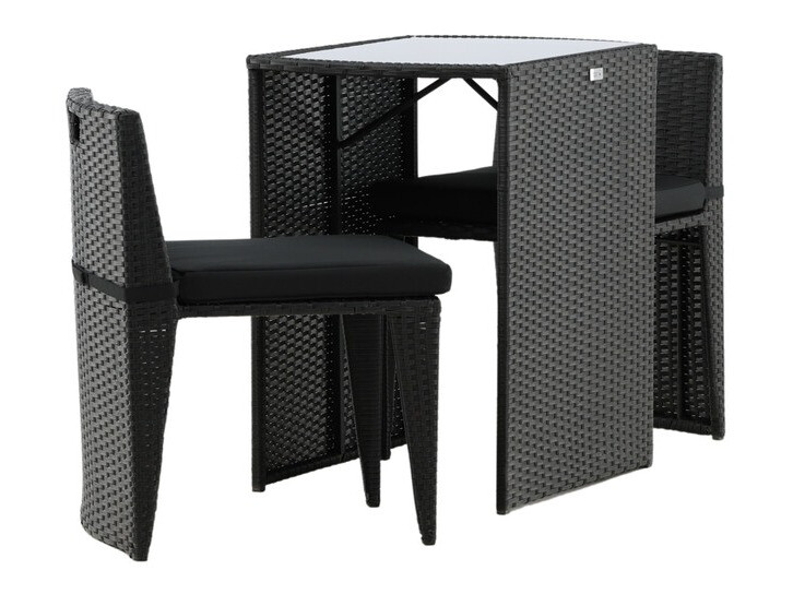 Conjunto para varanda Dallas 3458 (Preto)