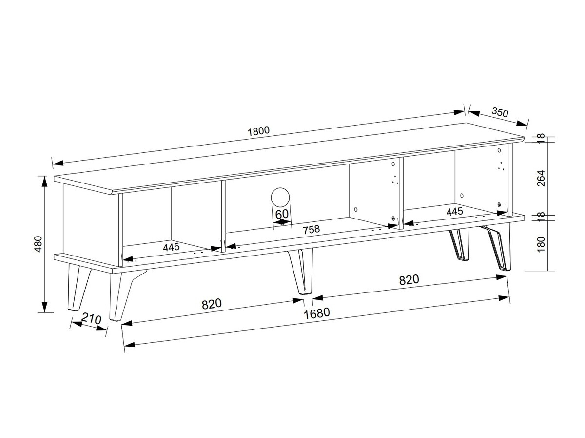 Móvel de TV Findlay 176