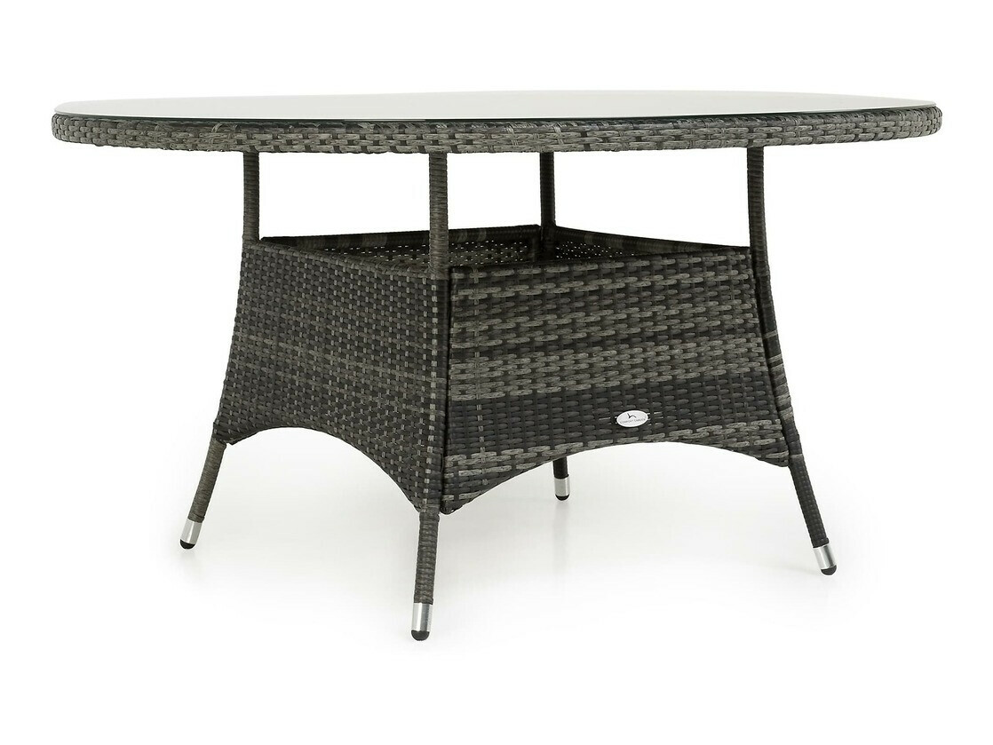 Conjunto de mesa e cadeiras Comfort Garden 1641 (Cinzento)