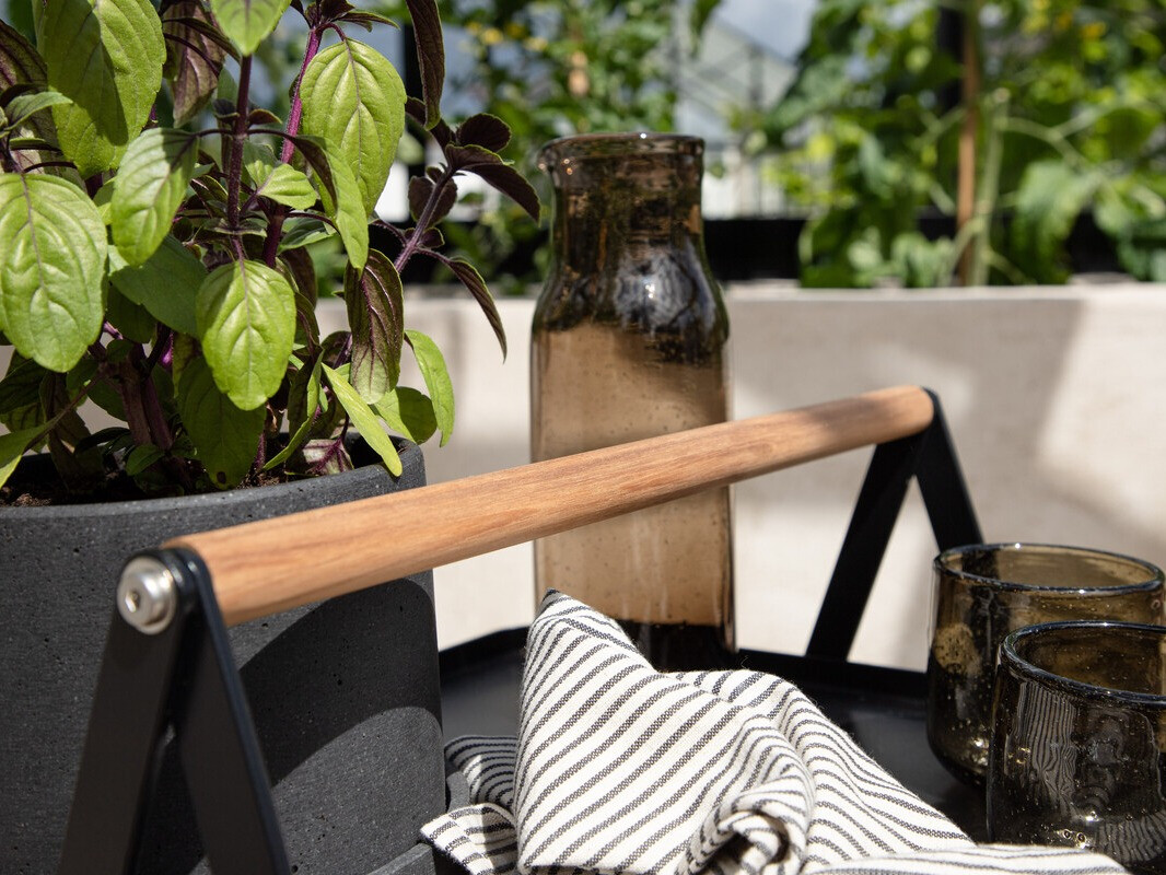 Mesa para o exterior Dallas 3467 (Preto)