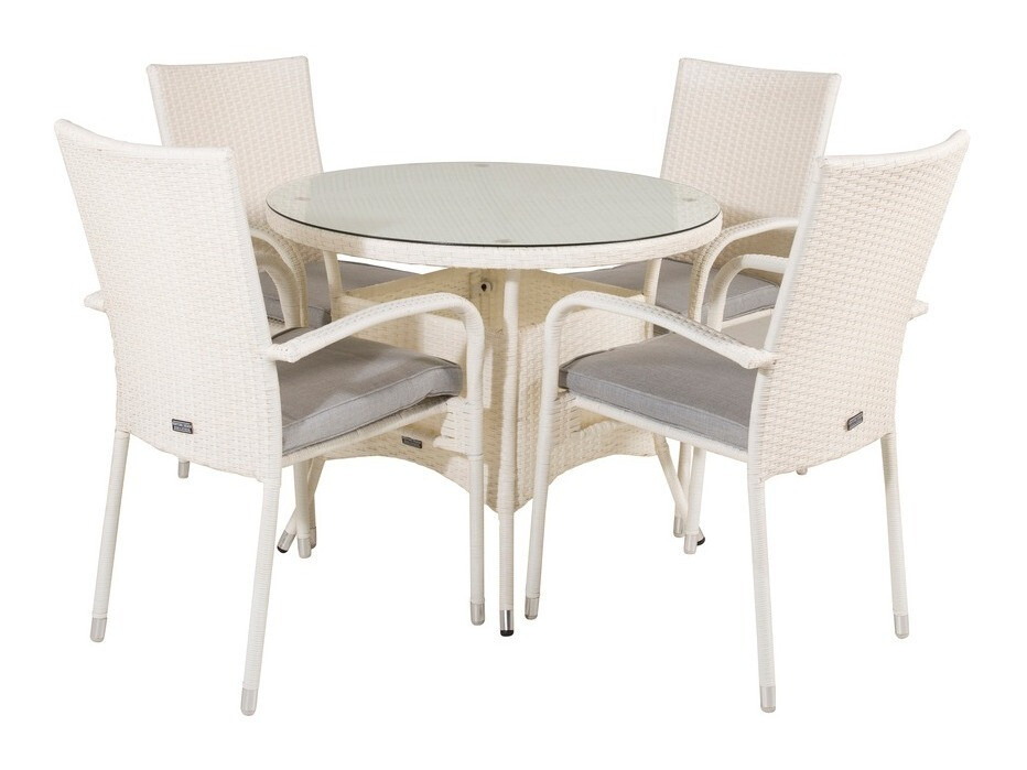 Conjunto de mesa e cadeiras Dallas 620