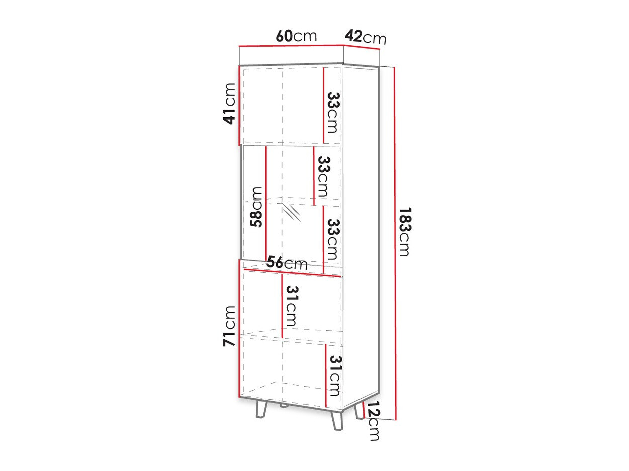 Estante Comes (Antracite)
