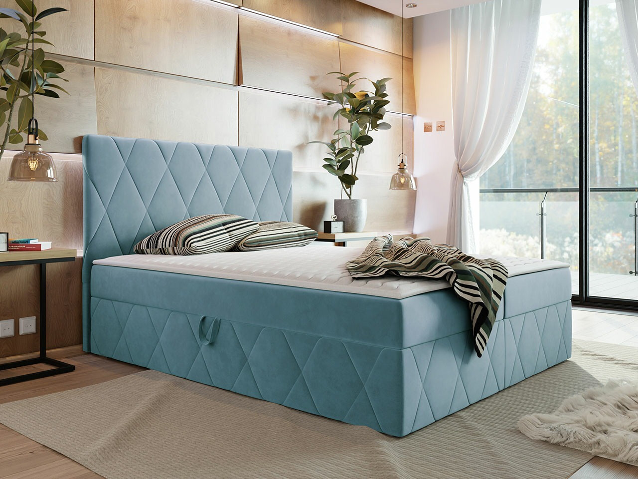 Cama continental Comfivo Avis (Magic Velvet 2260)