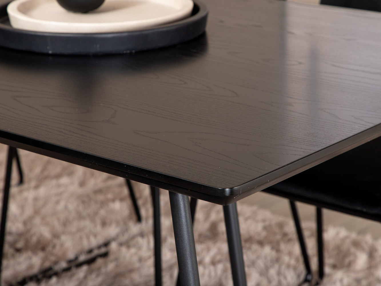 Conjunto para refeições Dallas 2715 (Preto)