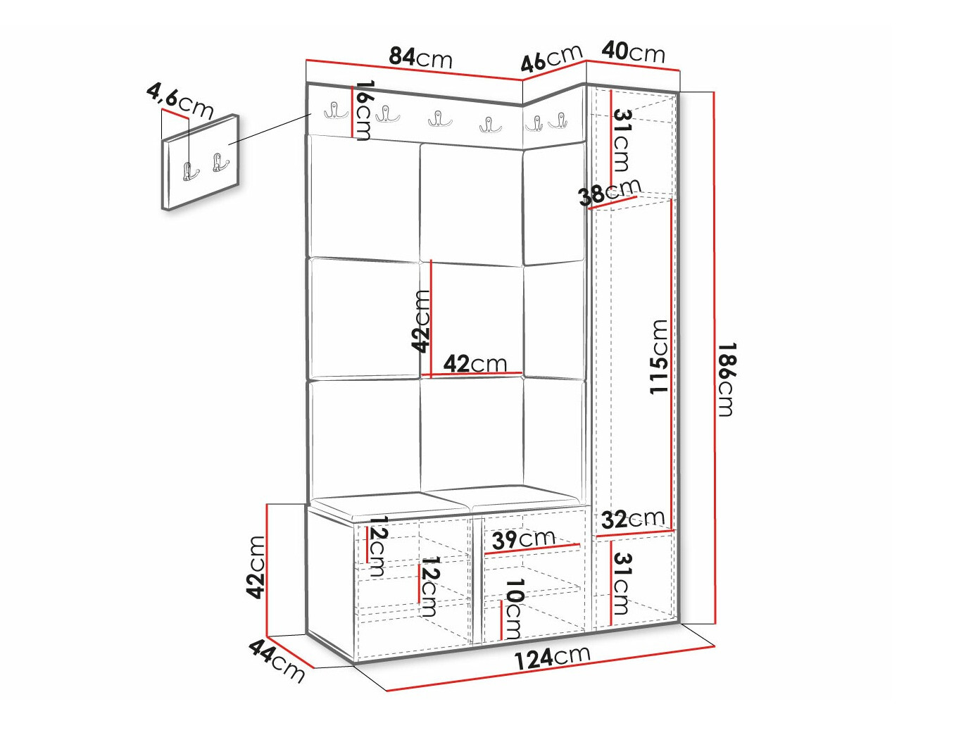 Conjunto para corredor Hartford 385 (Manila 02)