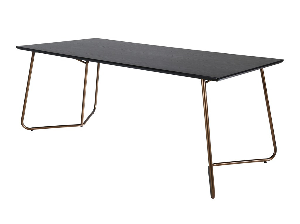 Conjunto para refeições Dallas 2713 (Preto + Nogueira)