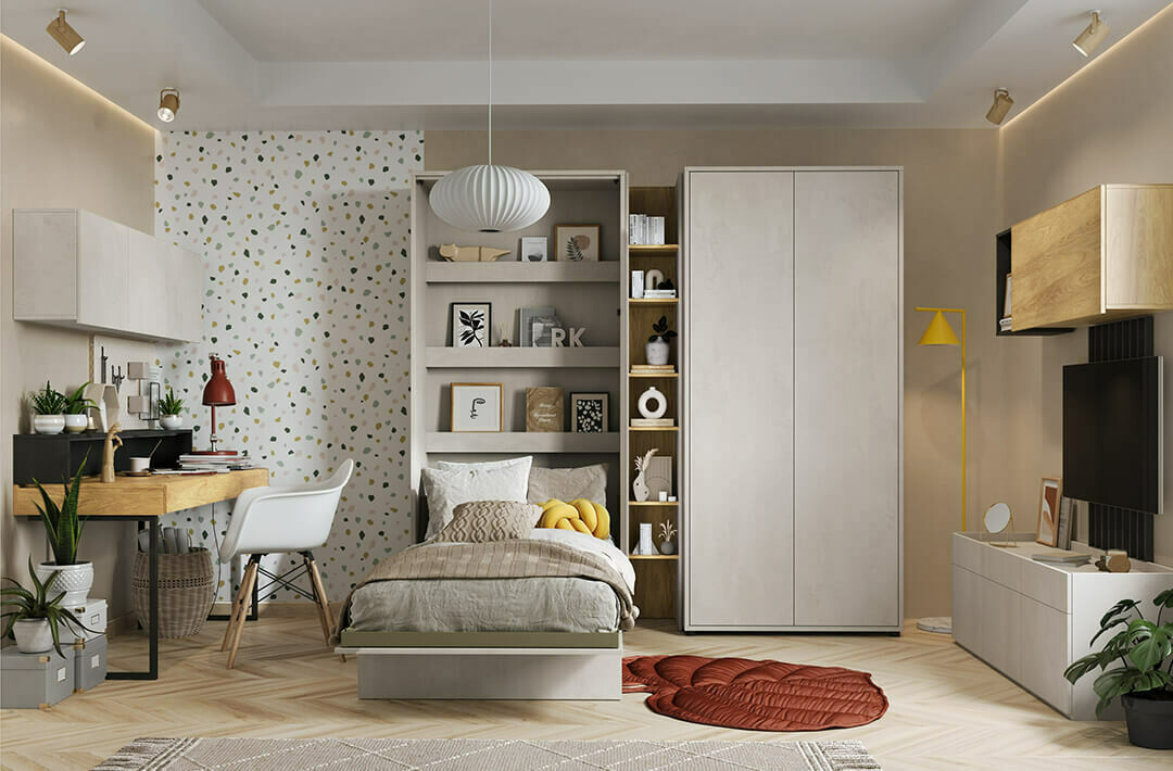 Cama rebatível Concept Lenart I (90 x 200 cm)