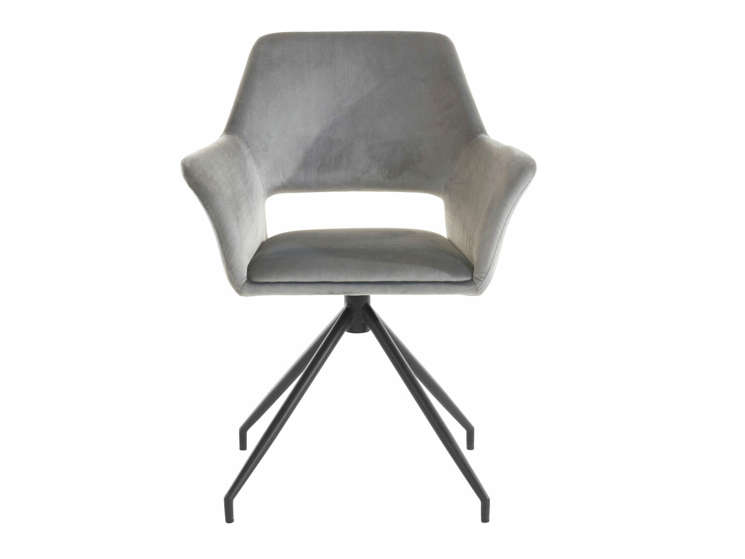 Conjunto de cadeiras Denton 1124 (Preto + Cinzento)