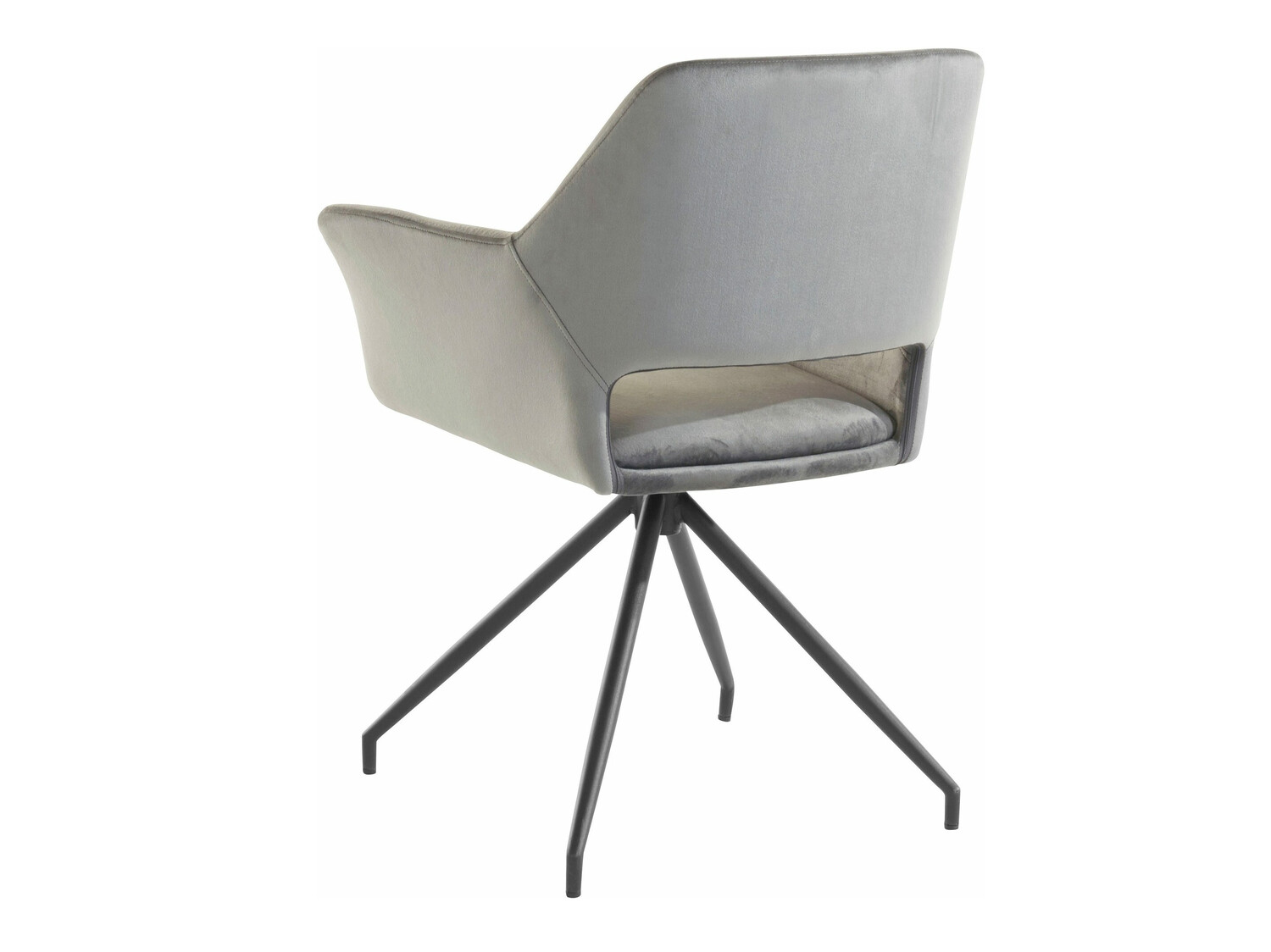 Conjunto de cadeiras Denton 1124 (Preto + Cinzento)