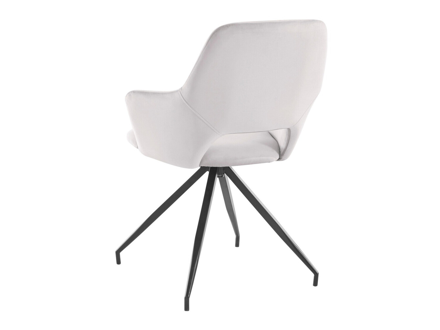 Conjunto de cadeiras Denton 1127 (Branco + Preto)