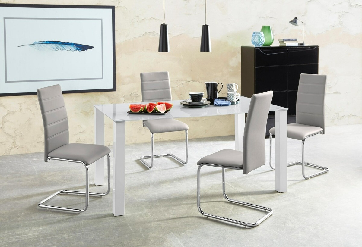 Conjunto de cadeiras Denton 1129 (Cinzento)