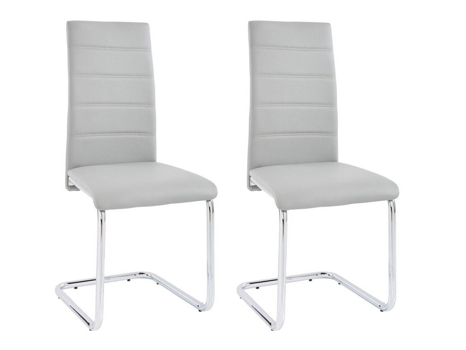 Conjunto de cadeiras Denton 1129 (Cinzento)