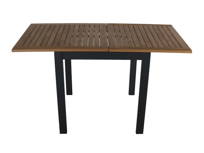 Conjunto para varanda Dallas 3498 (Cinzento escuro + Preto)