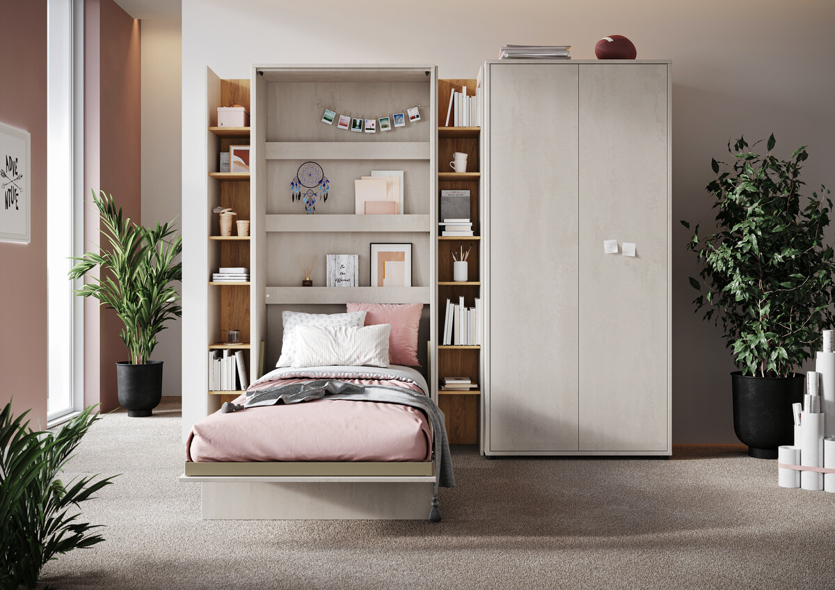 Cama rebatível Concept Pro Lenart I (120 x 200 cm)