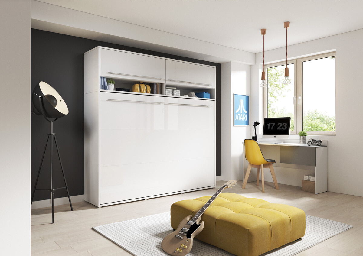 Cama rebatível Concept Pro Lenart IV (Branco)
