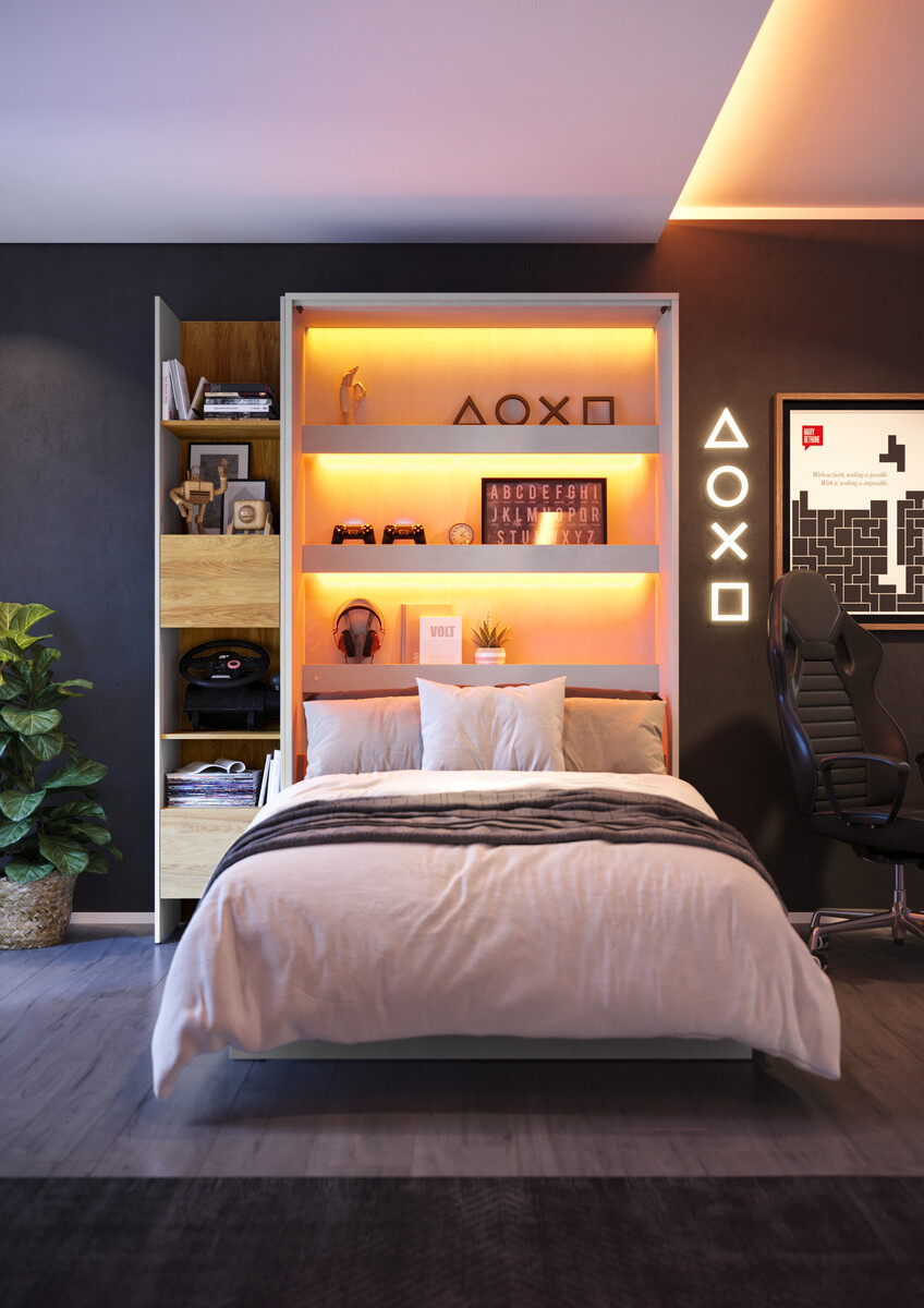 Cama rebatível Concept Pro Lenart Levfere 103 (90 x 200 cm)