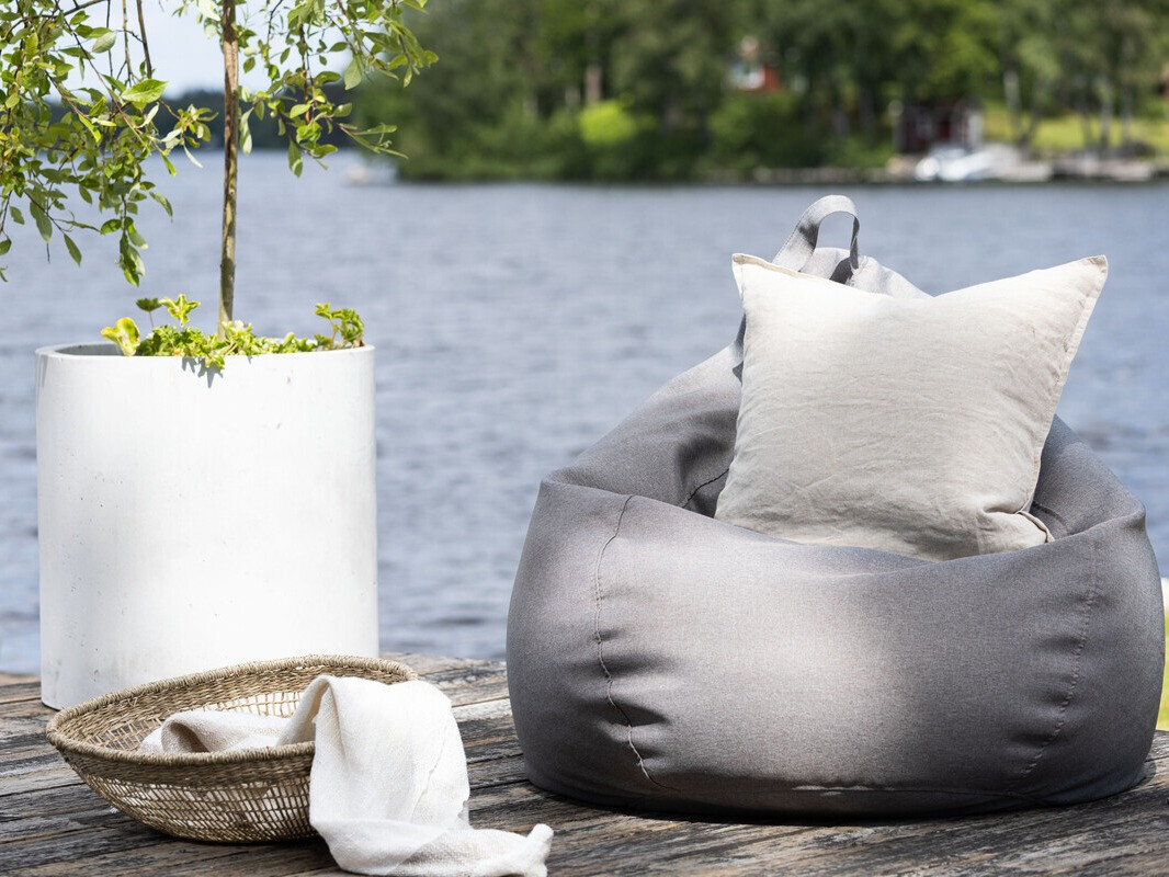 Pufe Dallas 3526 (Cinzento escuro)