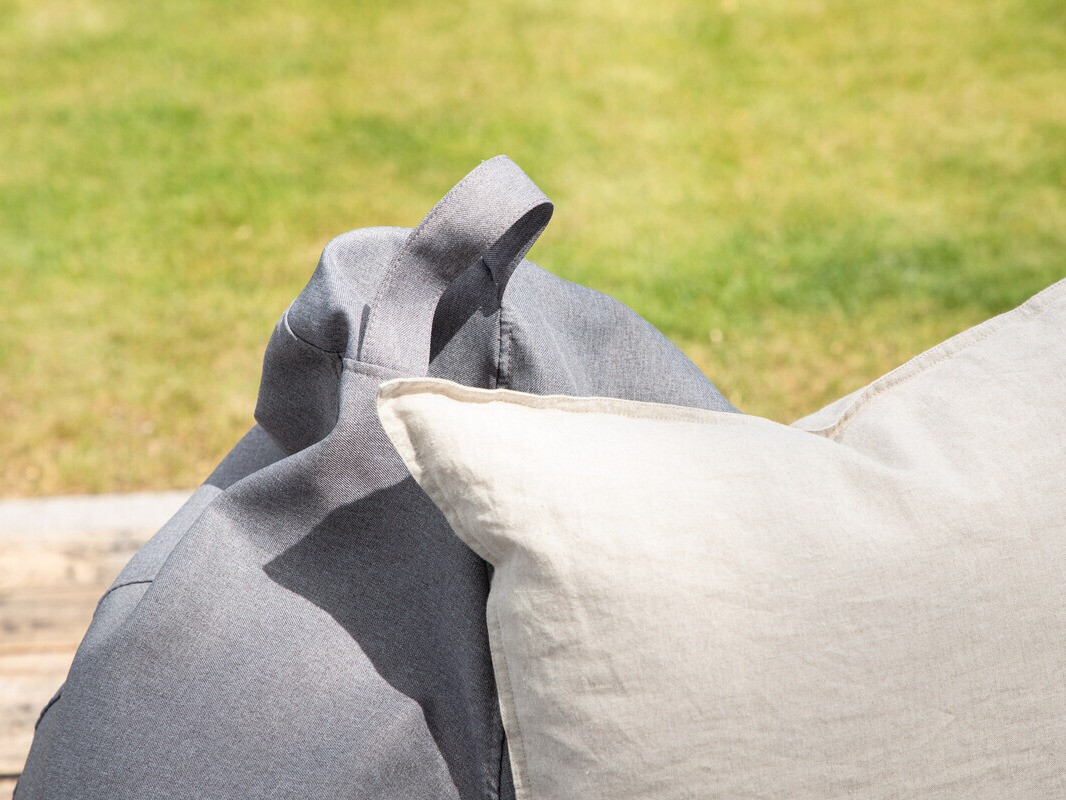 Pufe Dallas 3526 (Cinzento escuro)