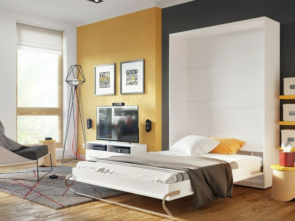 Cama rebatível Concept Pro Lenart III (Branco)