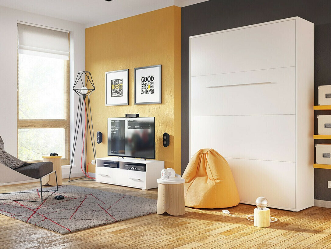 Cama rebatível Concept Pro Lenart III (Branco)