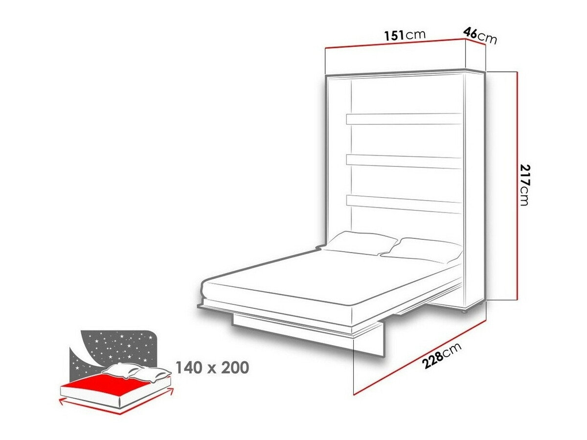 Conjunto de mobiliário Concept Pro Lenart Levfere 133
