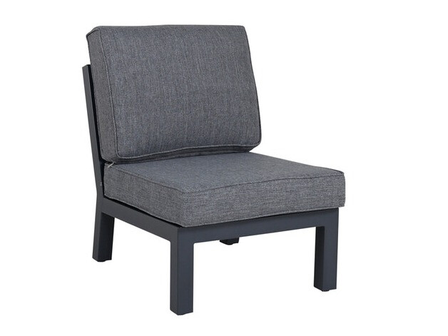 Conjunto de mobiliário para o exterior Dallas 2968 (Preto + Cinzento)