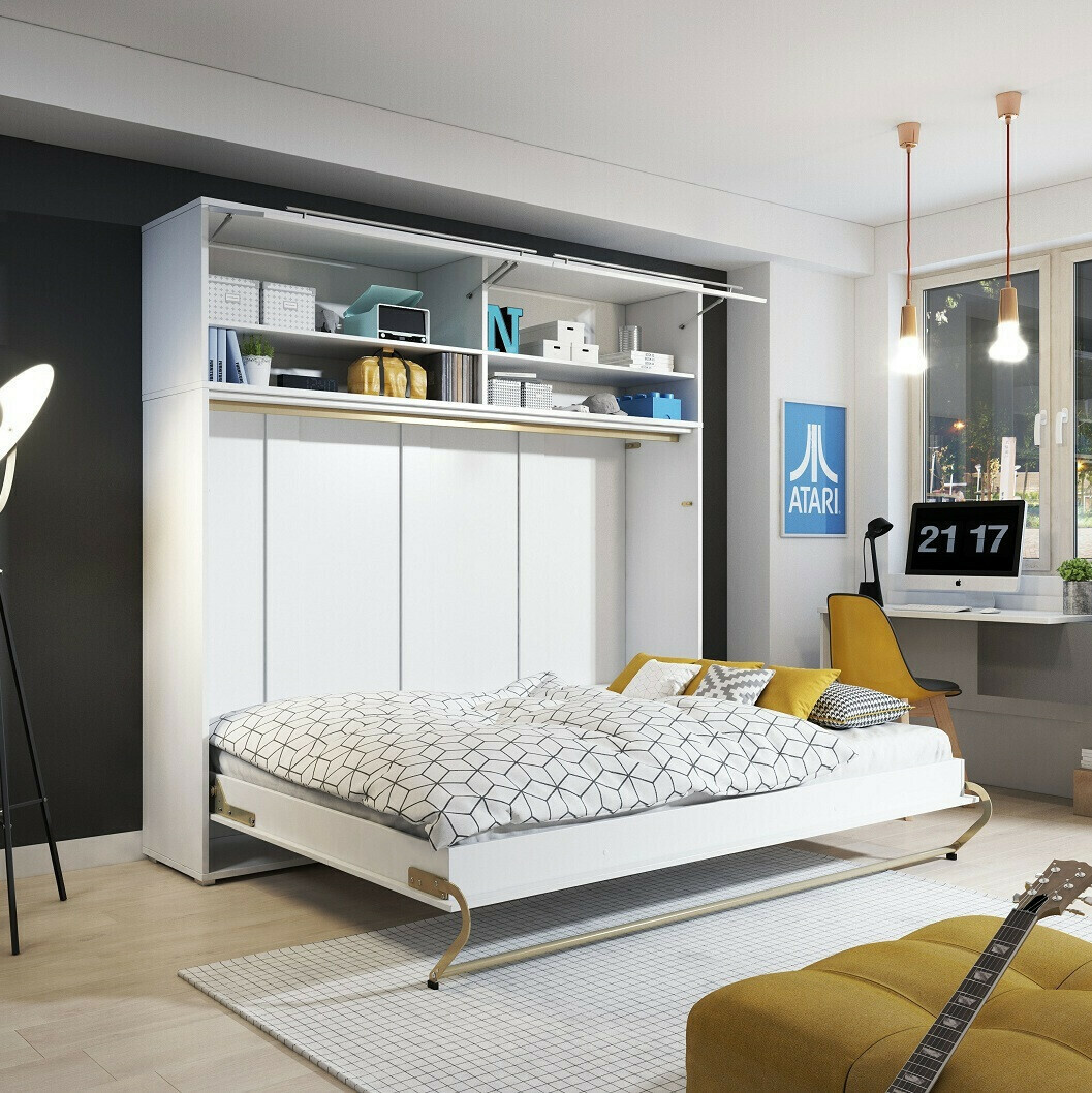 Cama rebatível Concept Pro Lenart IV (Branco)