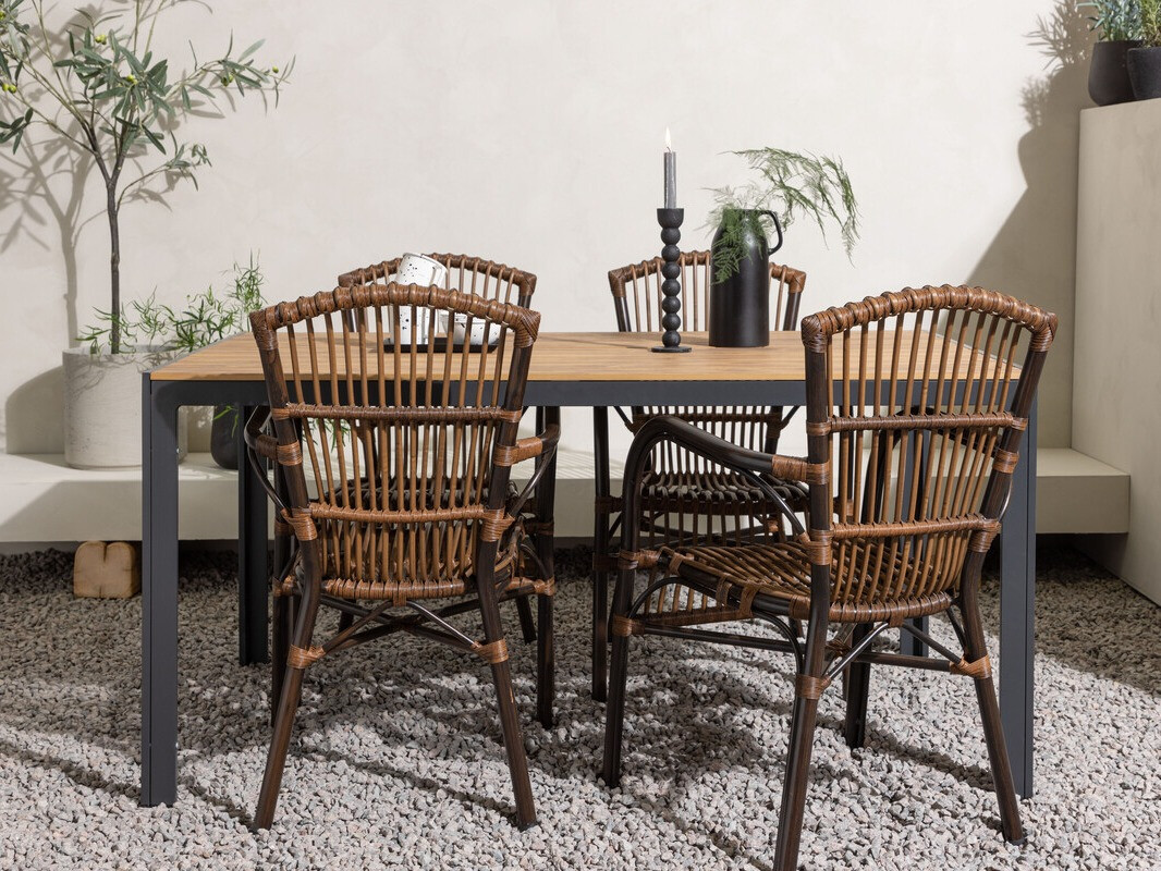 Conjunto de mesa e cadeiras Dallas 3619