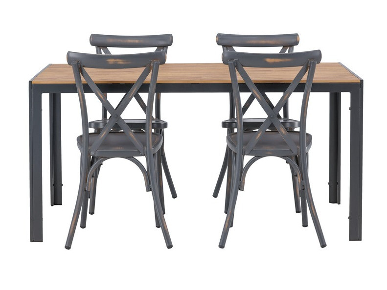 Conjunto de mesa e cadeiras Dallas 3621