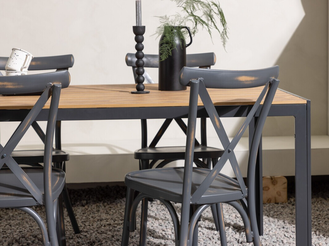 Conjunto de mesa e cadeiras Dallas 3621