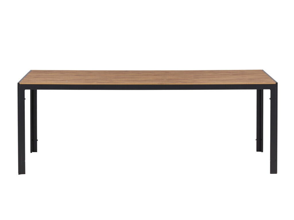 Mesa para o exterior Dallas 3890 (Preto + Castanho)