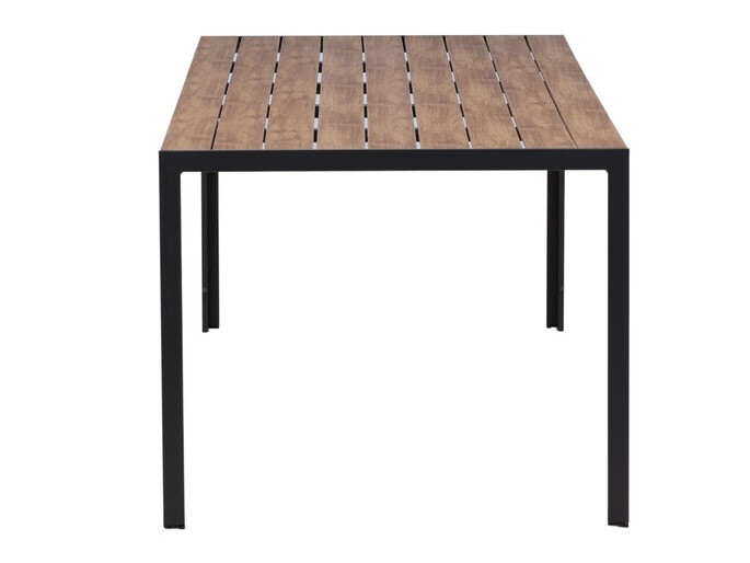 Mesa para o exterior Dallas 3890 (Preto + Castanho)