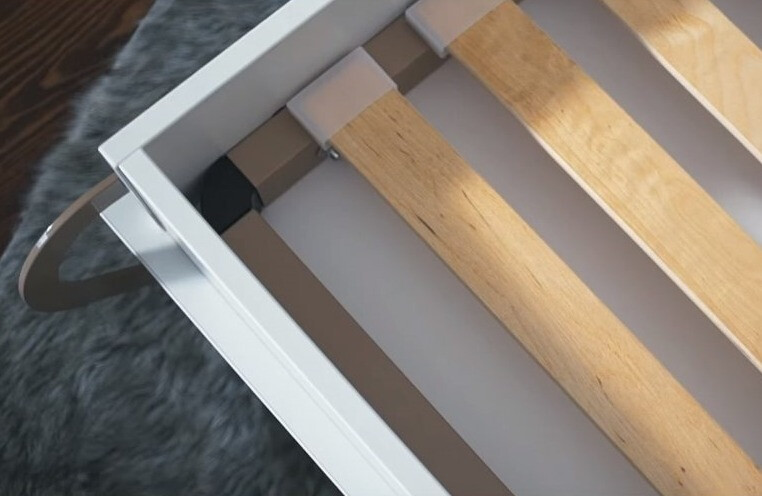 Cama rebatível Concept Pro Lenart IV (Cinzento)