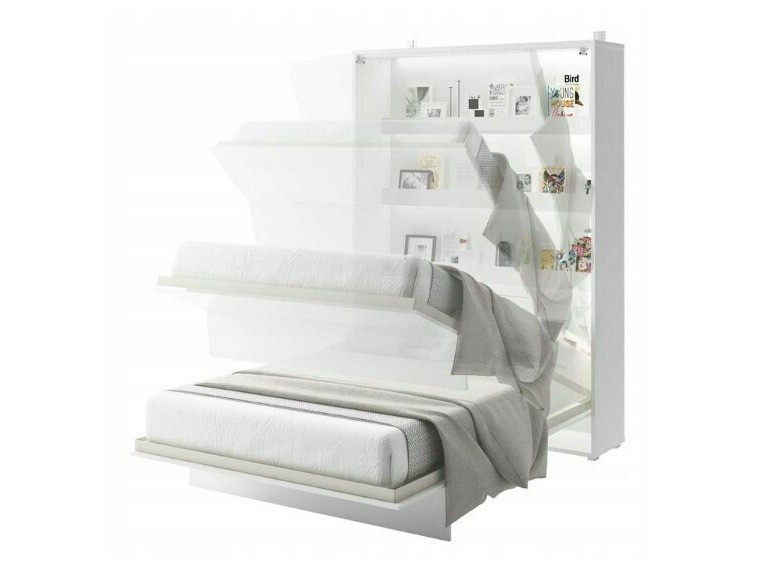 Cama rebatível Concept Pro Lenart VII (Carvalho Artisan + Bege)