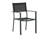 Conjunto de mesa e cadeiras Dallas 3641 (Preto)
