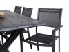 Conjunto de mesa e cadeiras Dallas 3641 (Preto)