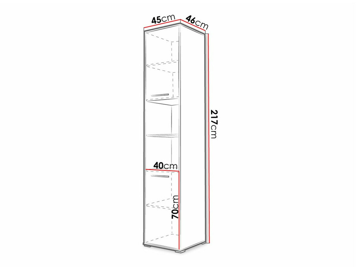 Estante Concept Pro Lenart I (Branco)