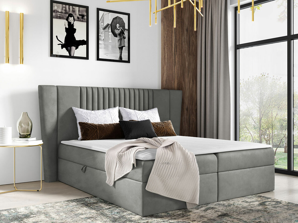 Cama continental Baltimore 184 (Magic Velvet 2217)