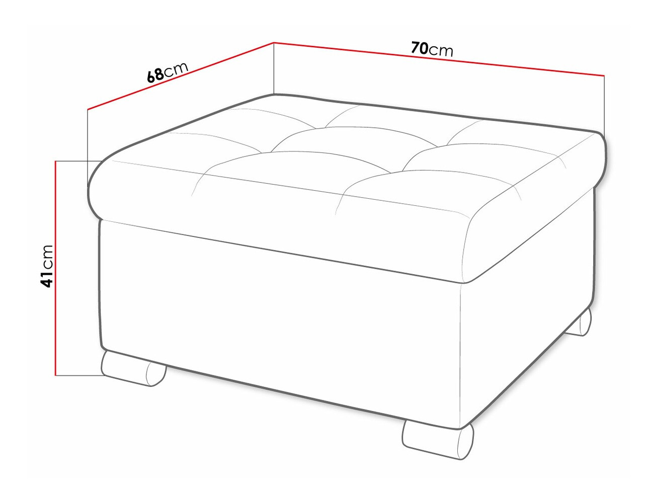 Pufe Comfivo Gemma (Baloo 2073)