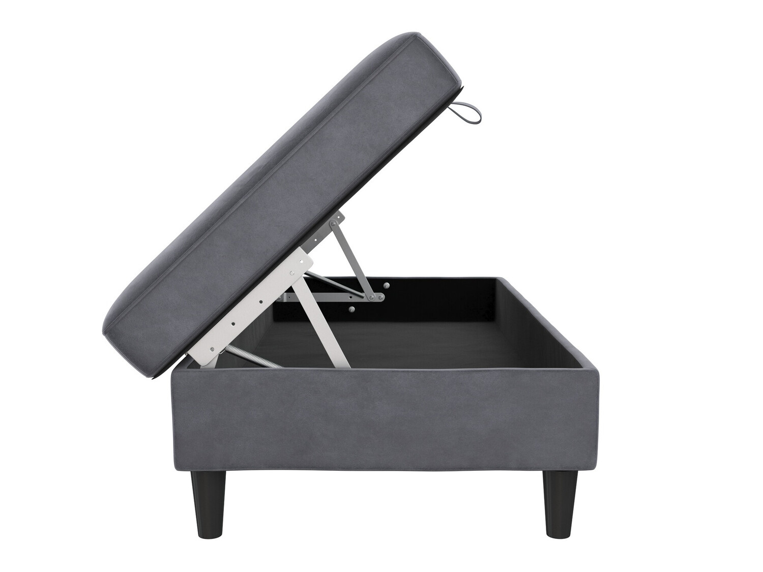 Banco estofado Tulsa 536 (Cinzento)