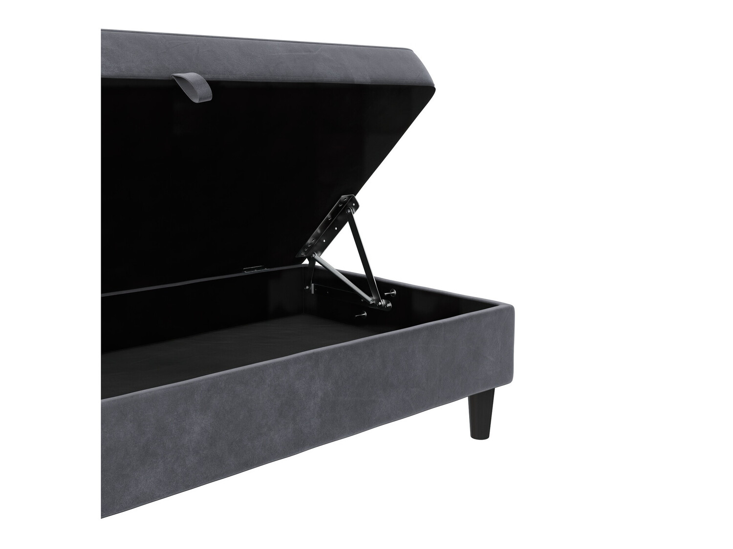 Banco estofado Tulsa 536 (Cinzento)