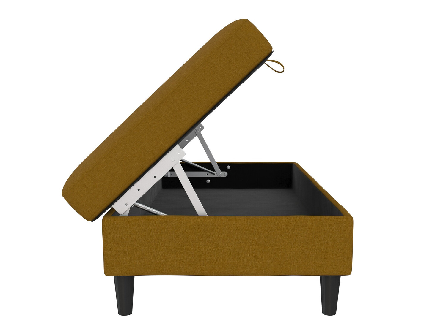 Banco estofado Tulsa 537 (Amarelo escuro)