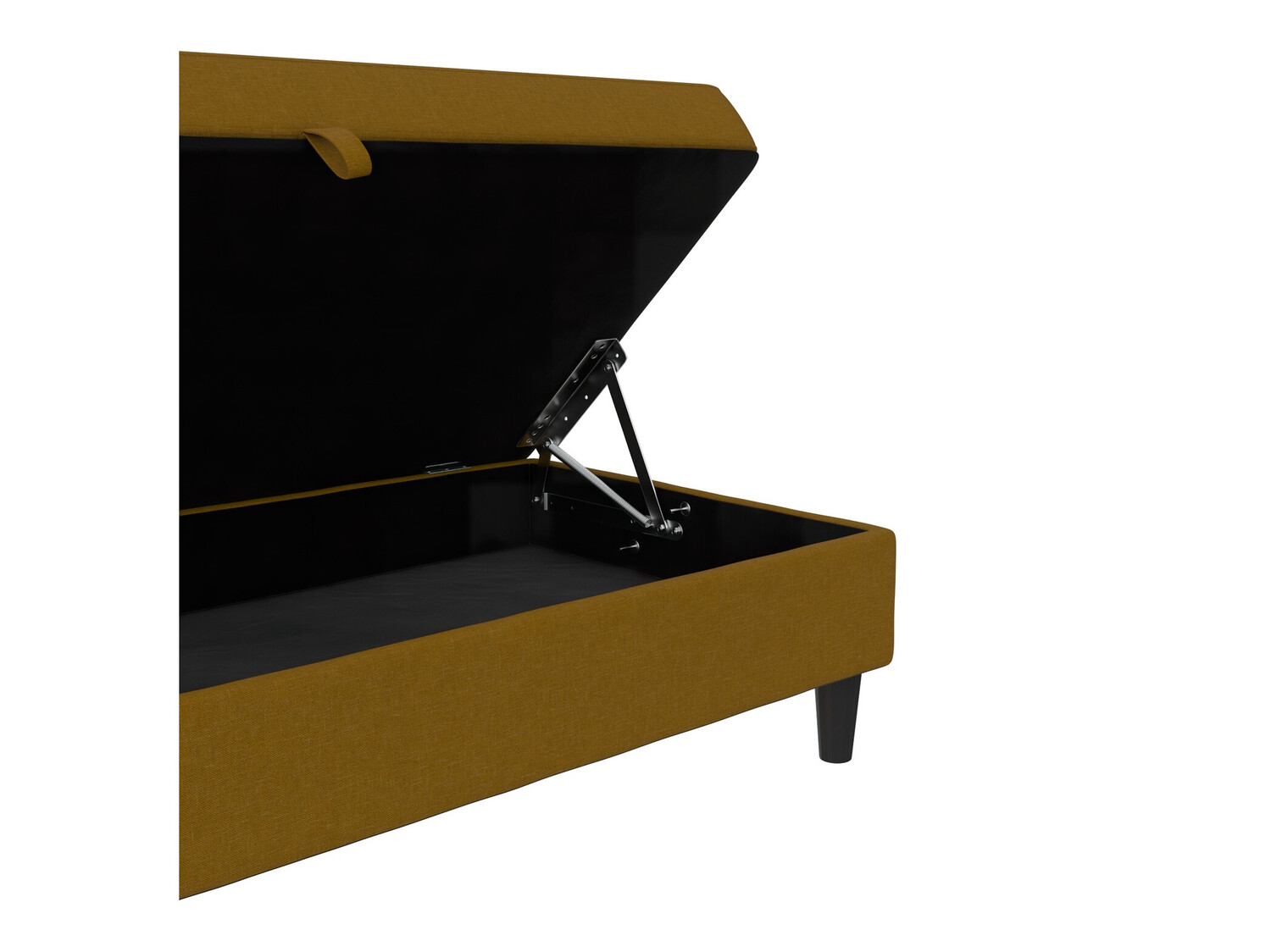 Banco estofado Tulsa 537 (Amarelo escuro)