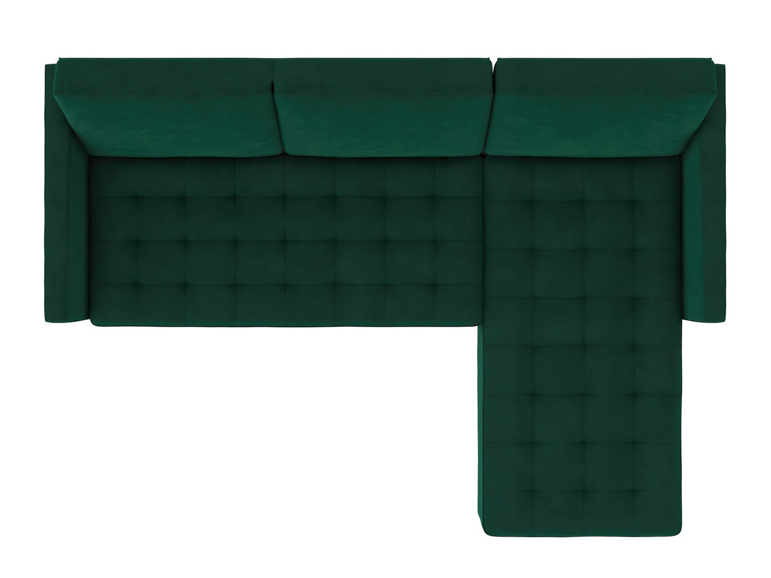 Sofá de canto Tulsa 540 (Verde)