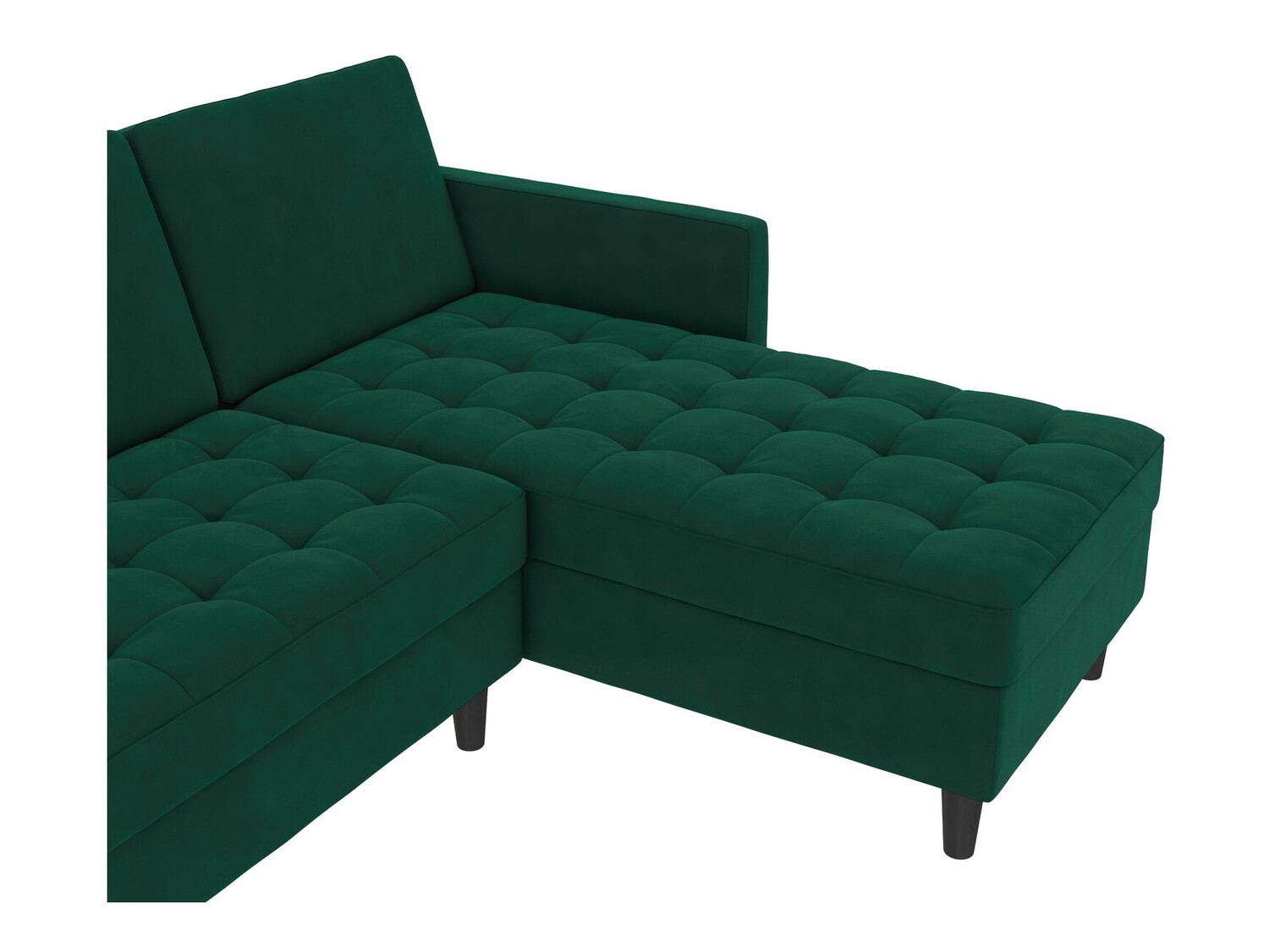 Sofá de canto Tulsa 540 (Verde)