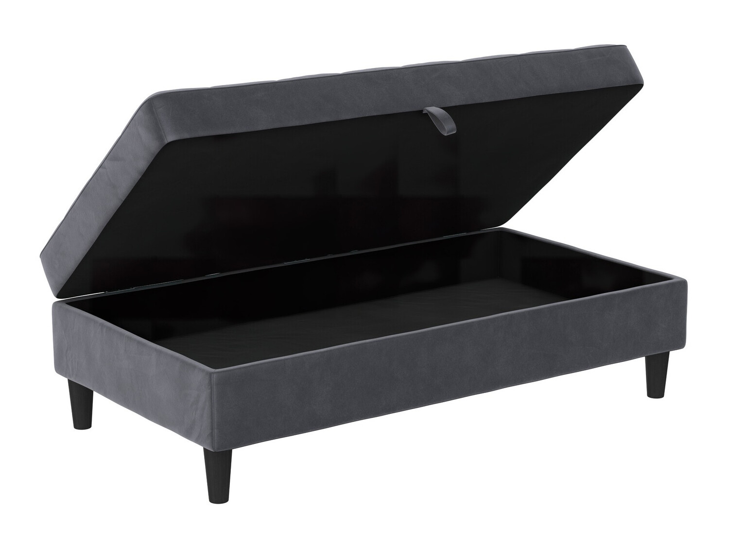 Banco estofado Tulsa 544 (Cinzento)