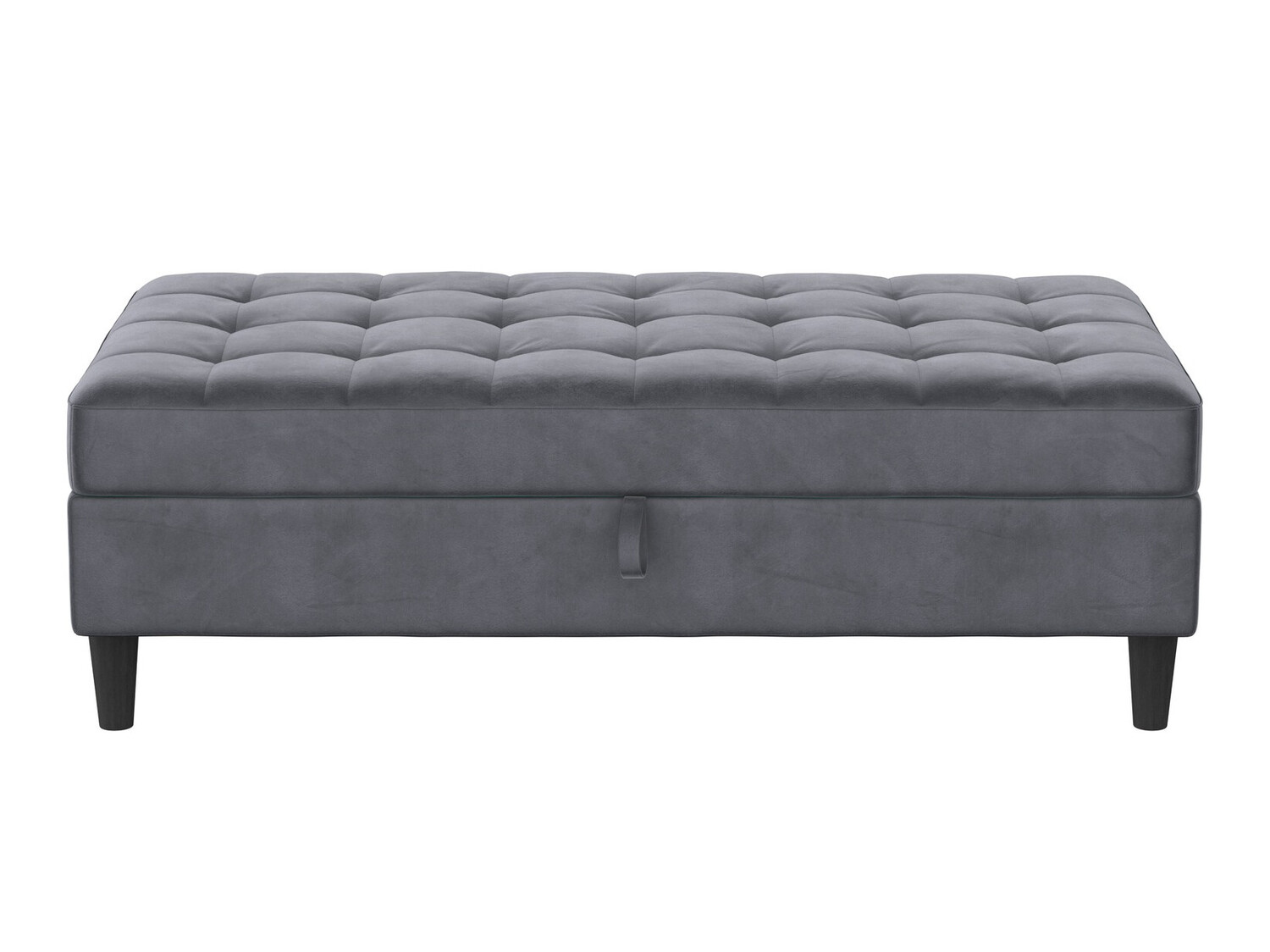 Banco estofado Tulsa 544 (Cinzento)